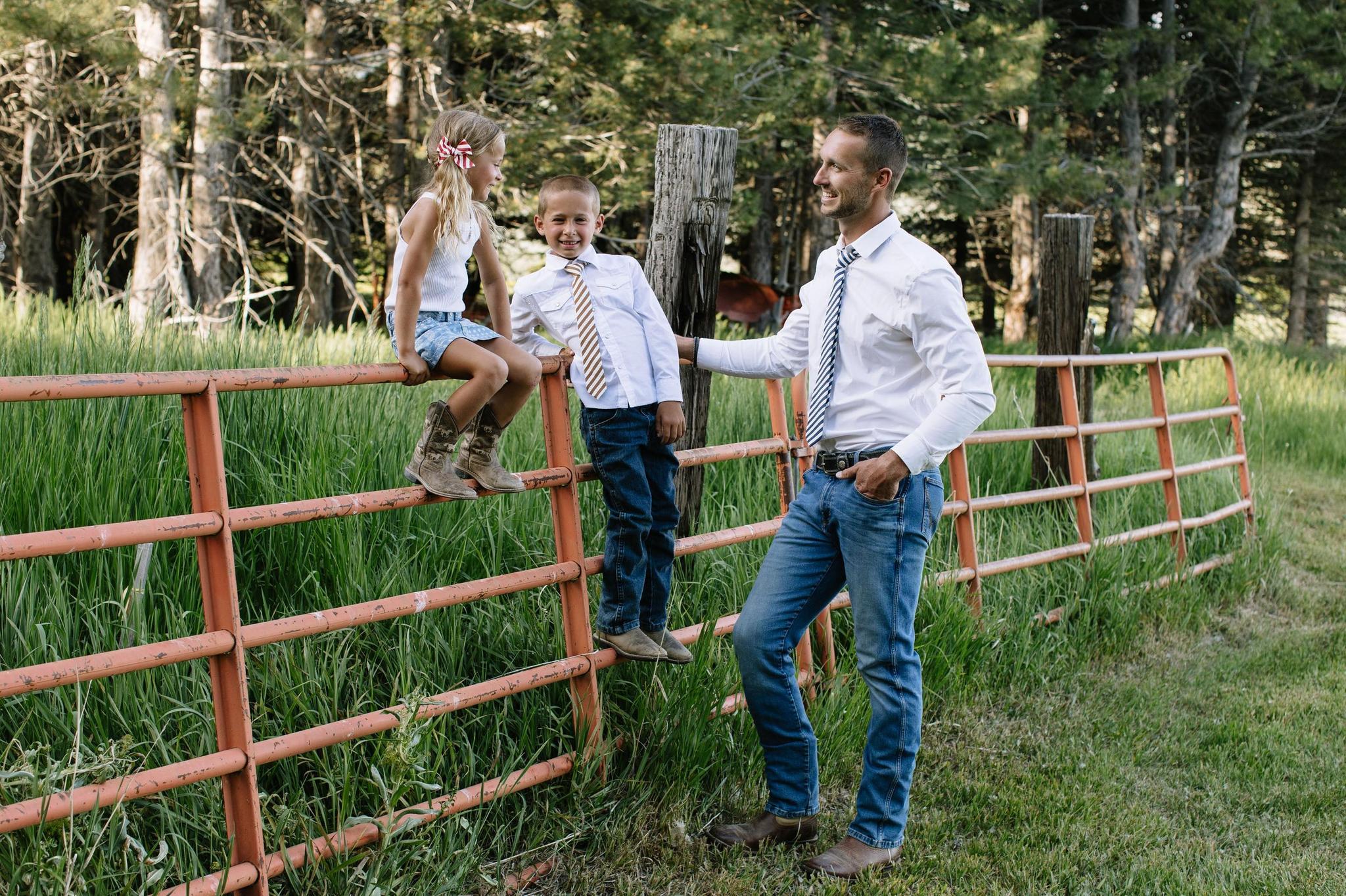 Russet Stripe Boys Tie - Image 6