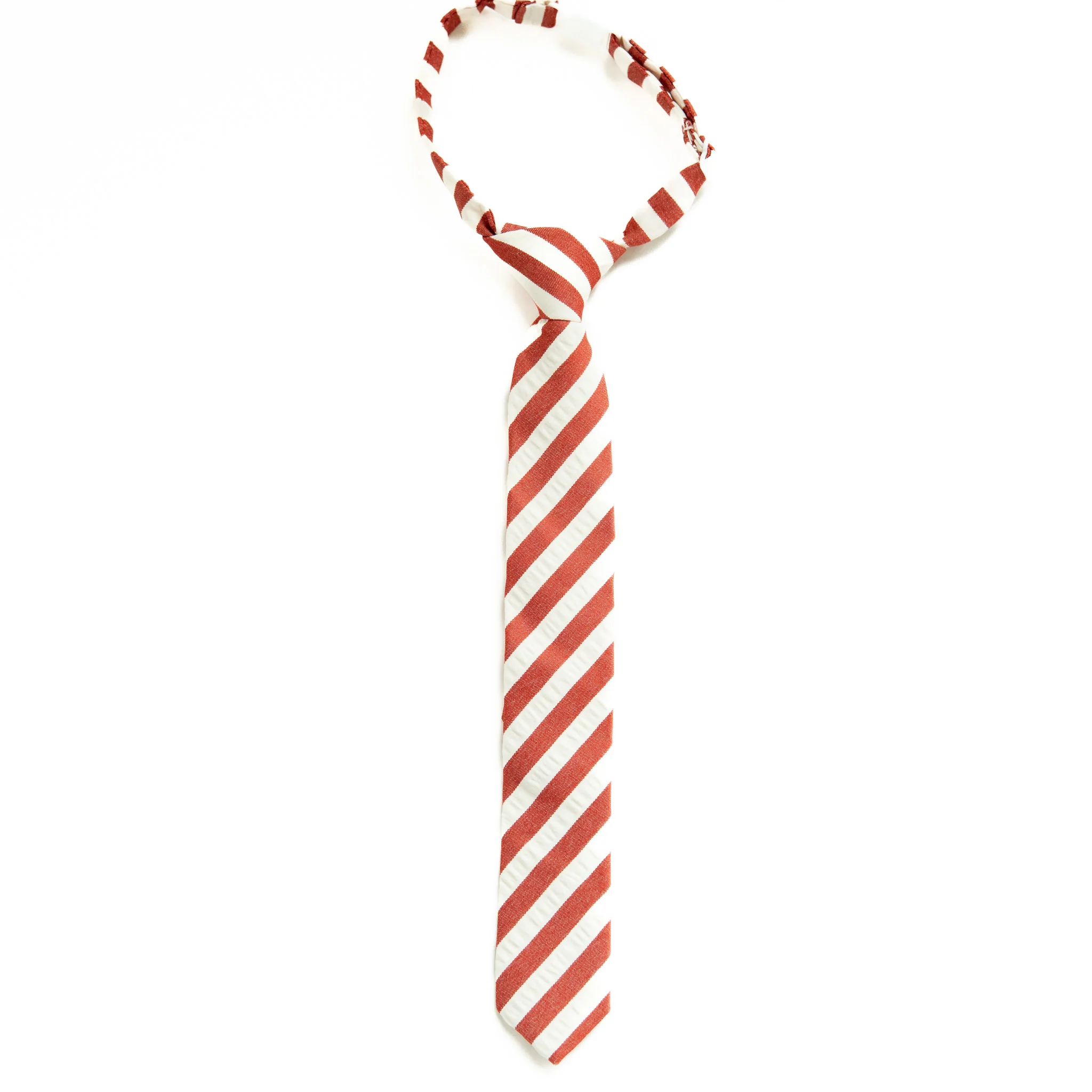 Scarlet Stripe Boys Tie