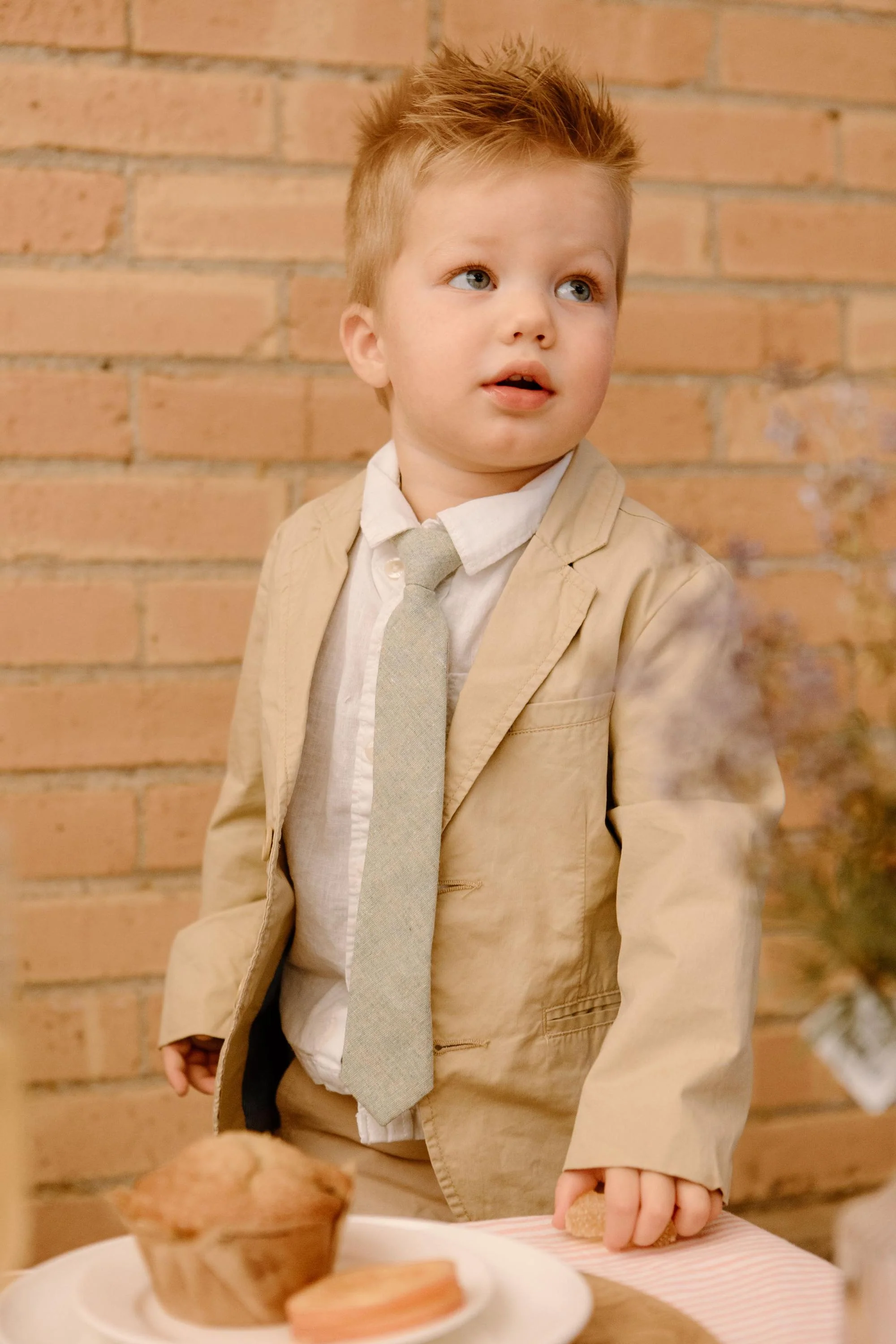 Sea Foam Boys Tie - Image 4