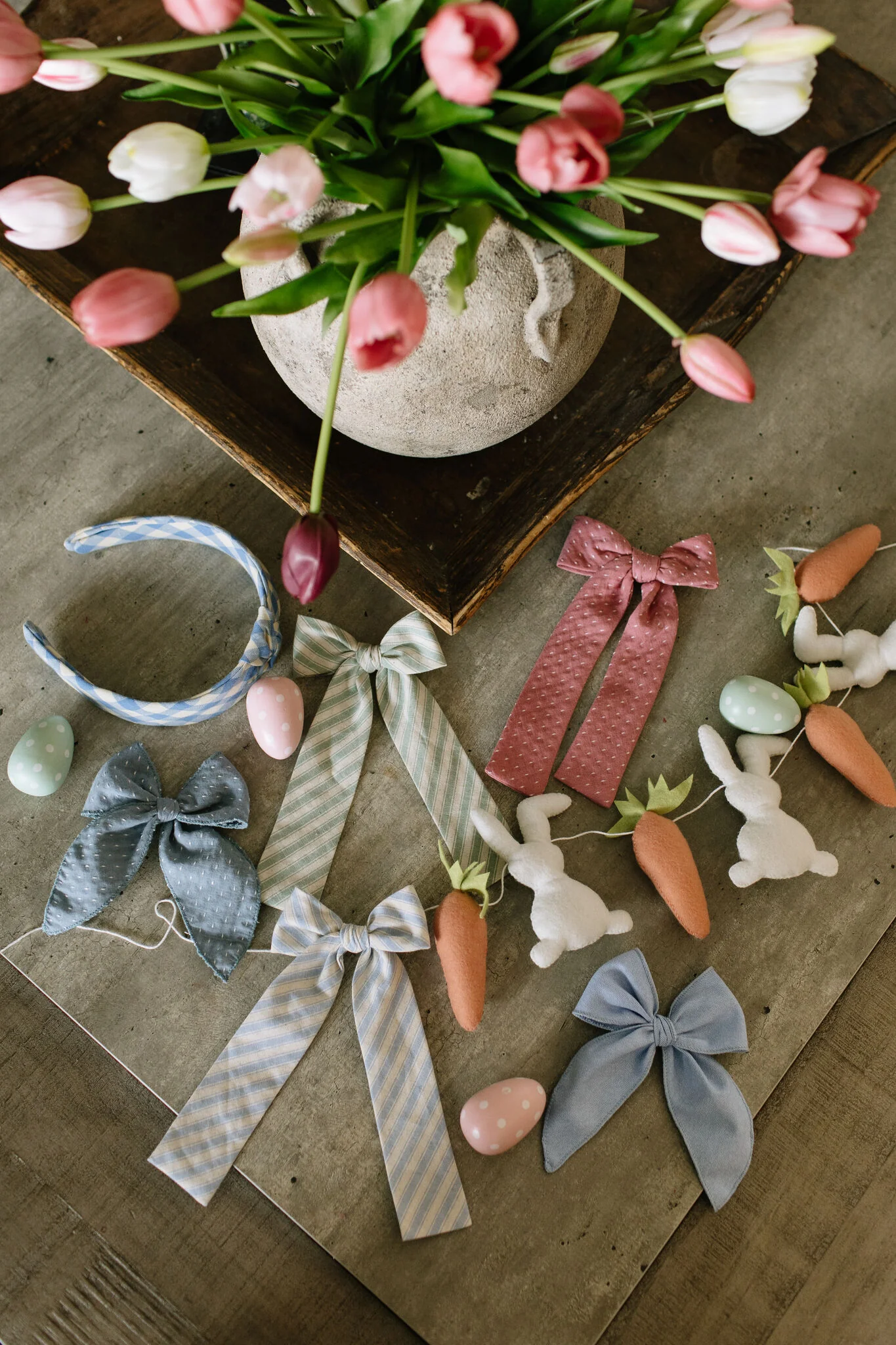 Sky Blue - Darling Hair Bow - Image 4