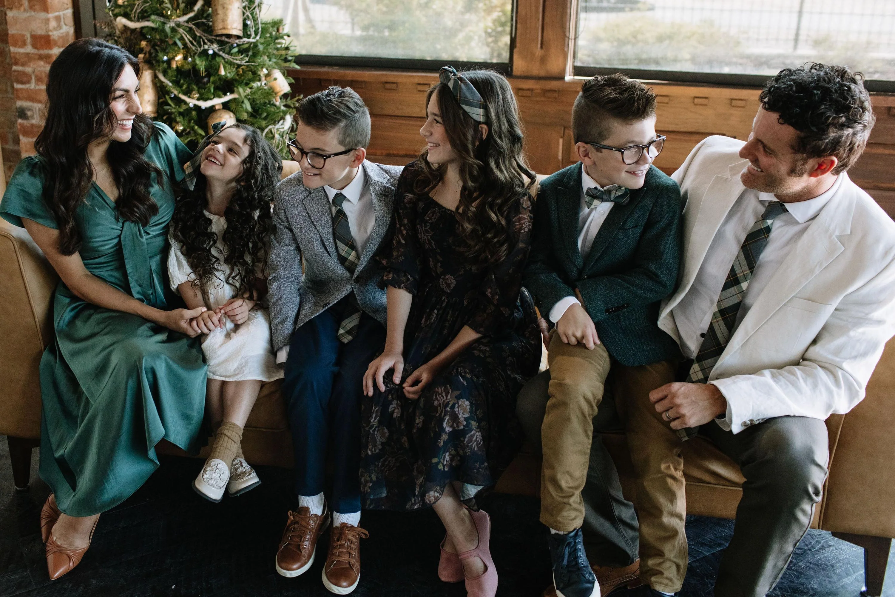 Spruce Plaid Boys Tie - Image 5