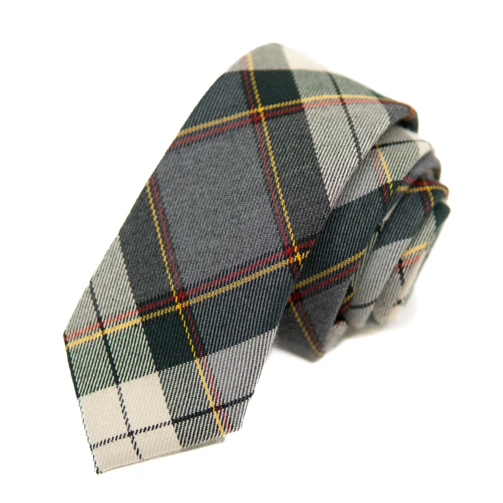 Spruce Plaid Mens Tie - Image 5