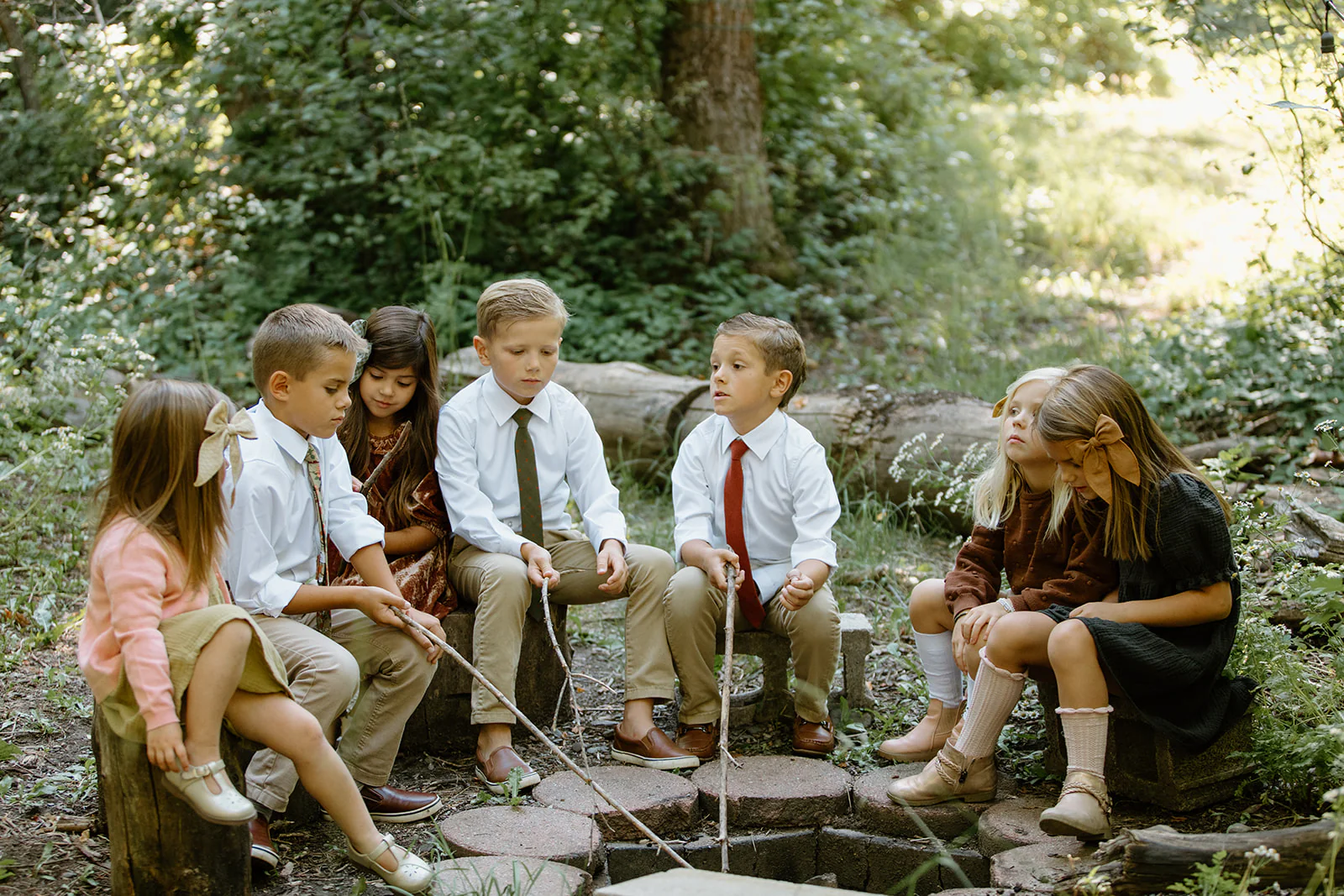 Tan Saddle Boys Tie - Image 3