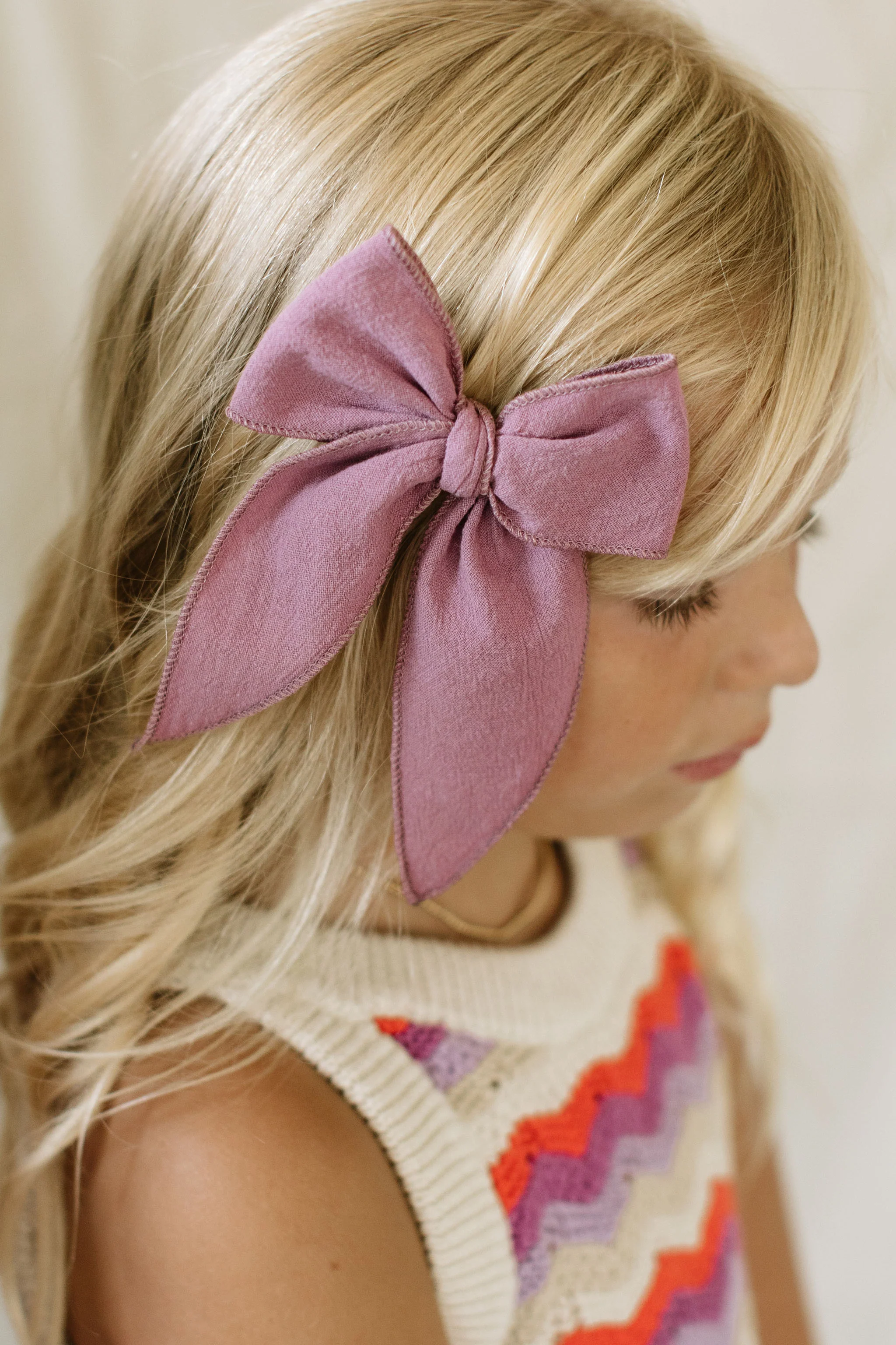 Thistle Darling Hair Bow - Image 2