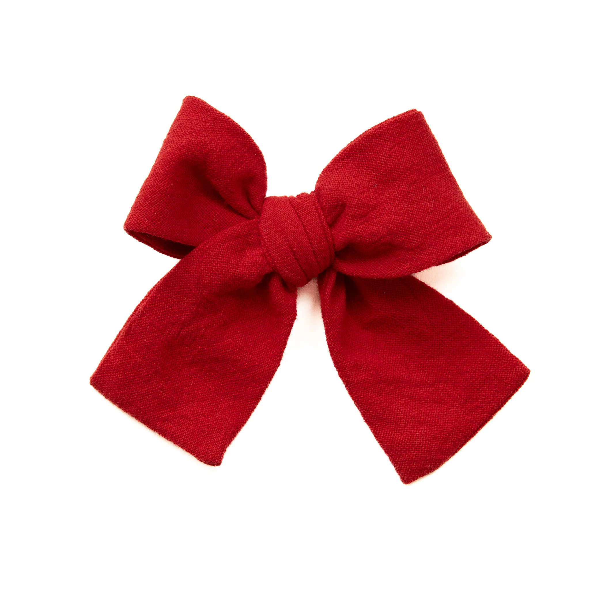 Truest Red Petite Hair Bow