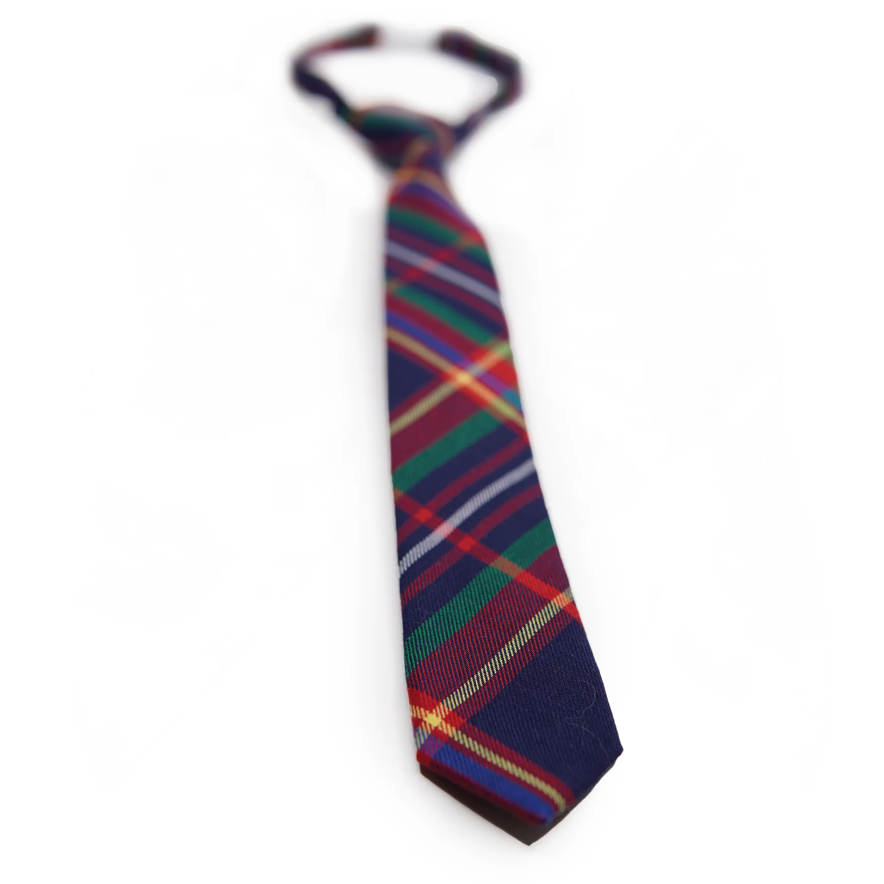 Whistler Plaid Boys Tie - Image 3