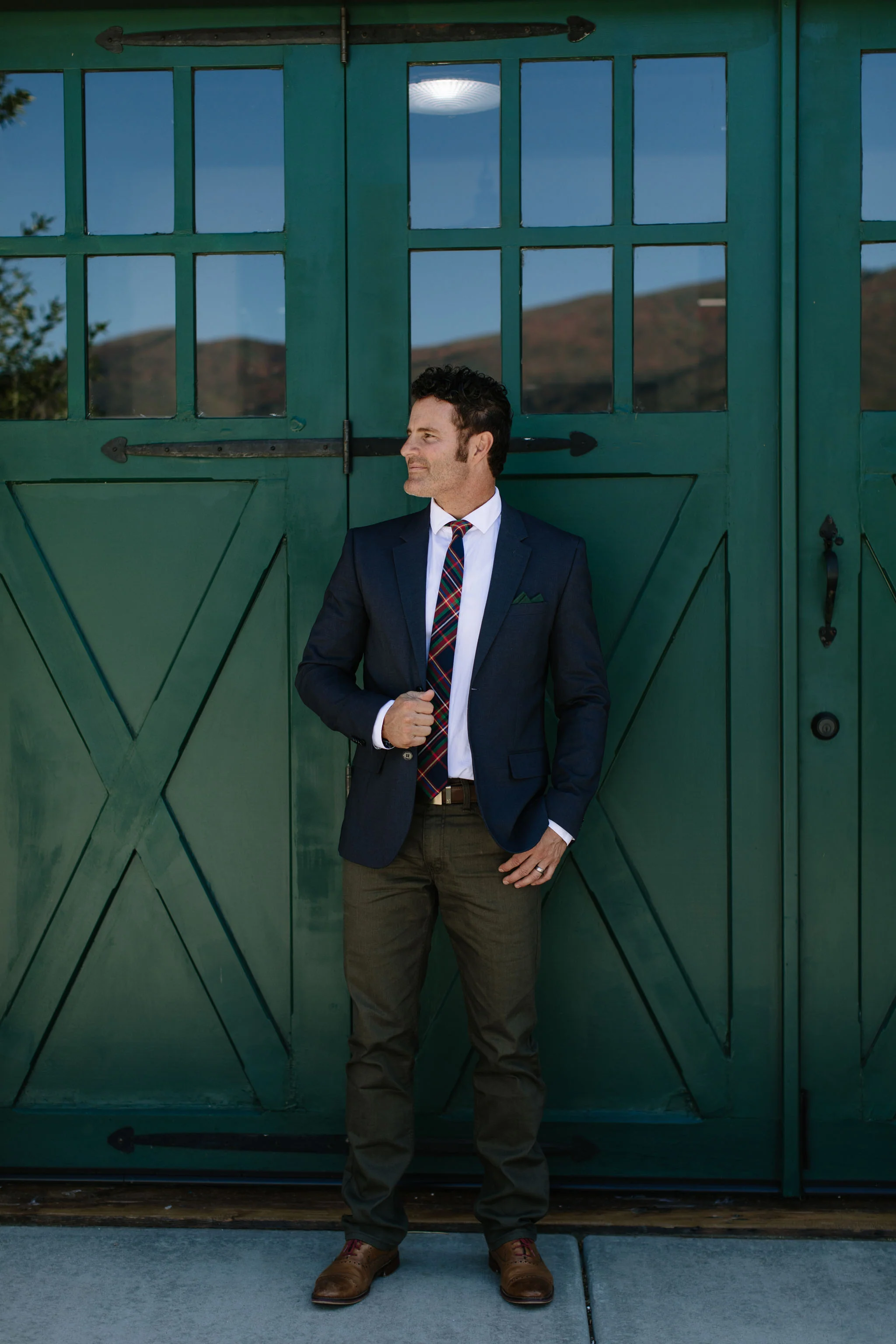 Whistler Plaid Men's Tie - Image 6