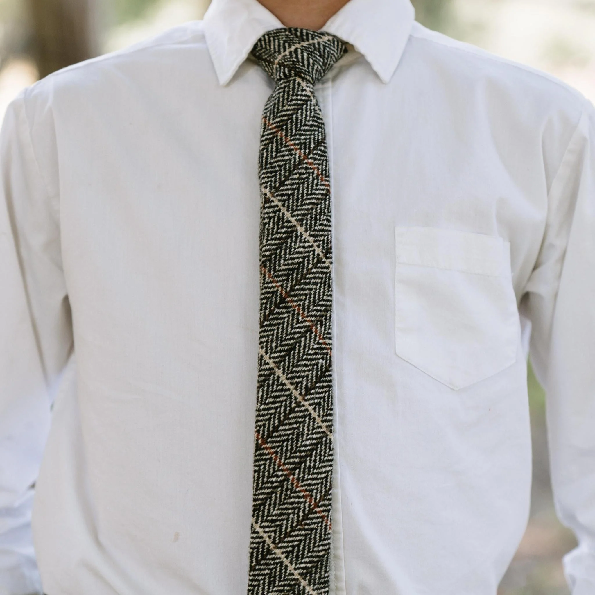 Winston Tweed Youth Tie - Image 4