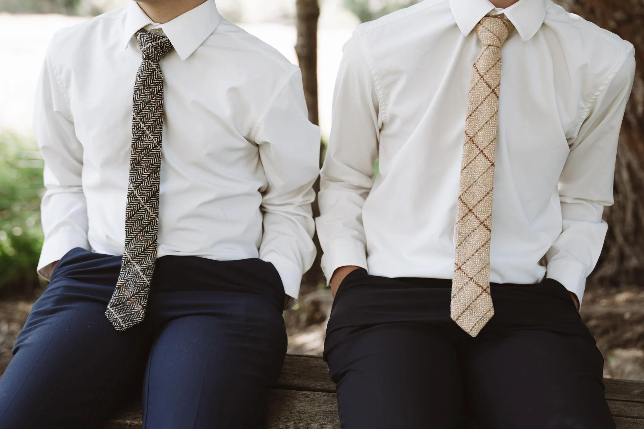 Winston Tweed Youth Tie - Image 5